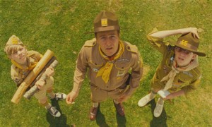A scene form Wes Anderson's MOONRISE KINGDOM.
