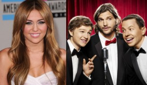 Miley Cyrus will guest-star on the next season of "Two and a Half Men" as Jake's love interest.