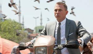 Daniel Craig stars as James Bond in "Skyfall," which reclaimed the top spot at the box office in its fifth weekend of release.