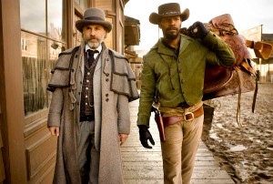 Christoph Waltz and Jamie Foxx star in "Django Unchained"