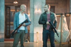 Bruce Willis and Jai Courtney star in "A Good Day to Die Hard," the fifth installment in the venerable action franchise.
