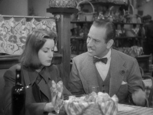 Greta Garbo and Melvyn Douglas star in Ernst Lubitsch's "Ninotchka" (1939).