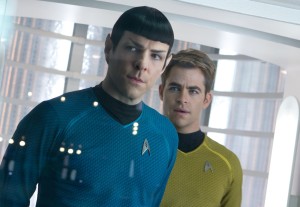 Zachary Quinto and Chris Pine star in J.J. Abrams' "Star Trek Into Darkness," here reviewed by film critic Danny Baldwin.