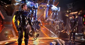 Charlie Hunnam and Rinko Kikuchi star in Guillermo del Toro's "Pacific Rim," here reviewed by film critic James Frazier.
