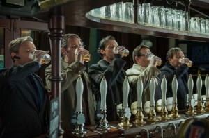 A scene from Edgar Wright's "The World's End," here reviewed by film critic Danny Baldwin.