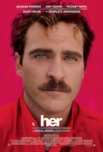 "Her" is directed by Spike Jonze.
