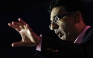 Dinesh D'Souza returns as frontman in the documentary "America," his follow-up to "2016: Obama's America."
