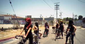 A scene from "Ovarian Psycos"