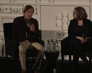 Director John Badham and star Donna Pescow in conversation before "Saturday Night Fever."